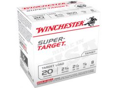 TRGT208 Winchester Super Target  20 Ga 2.75" 7/8 oz 8 Shot 