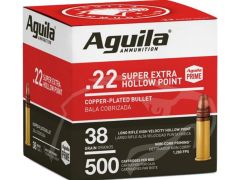 Aguila Super Extra 22 LR 38 Grain HP (Case)
