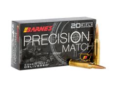 Barnes, Precision Match, 260 Remington, otm bullet, 260 rem, 260 remington ammo, ammo buy, ammo for sale, Ammunition Depot