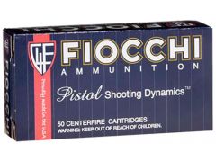 38SA-BOX Fiocchi Shooting Dynamics 38 Super 129 Grain FMJ (Box)