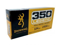 Browning 350 Legend 124 Grain FMJ B192803501 Ammo Buy