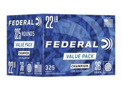 Federal Champion Value Pack 22 LR 36 Grain Lead Hollow Point (Box)