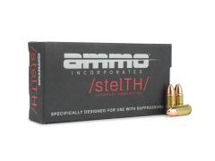 Ammo Inc, Stelth, 9mm, tmc, subsonic, subsonic ammo, subsonic 9mm, subsonic 9mm ammo, ammo for sale, 9mm ammo, 9mm for sale, Ammunition Depot