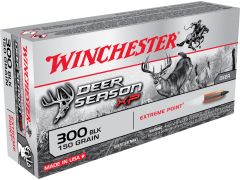 X300BLKDS Winchester Deer Season XP 300 Blackout 150 Gr Extreme Point