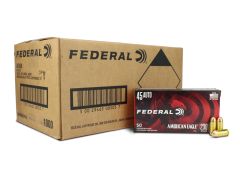 AE45A-CASE Federal American Eagle 45 ACP 230 Grain FMJ Case