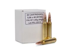 ppu, 5.56 ammo, ar15 ammo, m193, 556, 556 ammo, ammo for sale, ammo buy, 223, Ammunition Depot