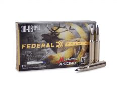 Federal 30-06 Springfield 175 Gr Terminal Ascent | 30-06 Springfield Ammo For Sale Ammunition Depot