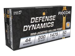 Fiocchi Defense Dynamics, 44 Magnum, hollow point, ammo for sale, 44 mag, ammo buy, Ammunition Depot