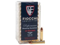 Fiocchi 22 Mag 40 Grain TMJ Rimfire Ammunition