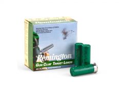 Remington Gun Club Target Loads 12GA 2-3/4 1-1/8oz 8 Shot (25 Rounds)