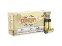 Fiocchi, Cowboy Action, 38 Special, ammo for sale, 38 special ammo, 38 special for sale, Ammunition Depot