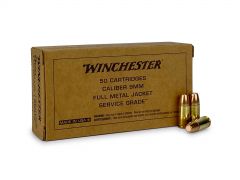 winchester ammo, winchester 9mm ammo, 9mm ammo for sale, ammunition depot, fmj, 115 grain fmj, 9mm bullets, 9mm fmj