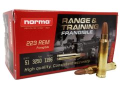 Norma Range & Training 223 Remington 51 Grain Lead Free Frangible 630840050 Ammo Buy