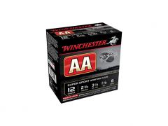 Winchester AA 12 Ga 2-3/4 1-1/8 Oz No.8 Shot Super Sport (25 Rounds)