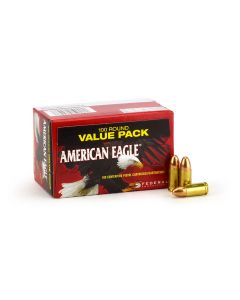 Federal American Eagle 9mm 115 Gr FMJ Value Pack (Box)
