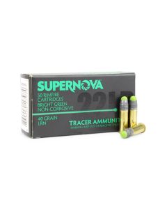 supernova ammo, 22 lr, 22lr, 22 long rifle, 22 lr ammo, ammo for sale, lrn, green tracer, tracer ammo, Ammunition Depot