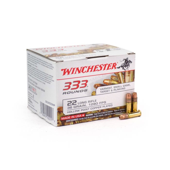 Winchester .22 LR 36 Grain CPHP (Case)