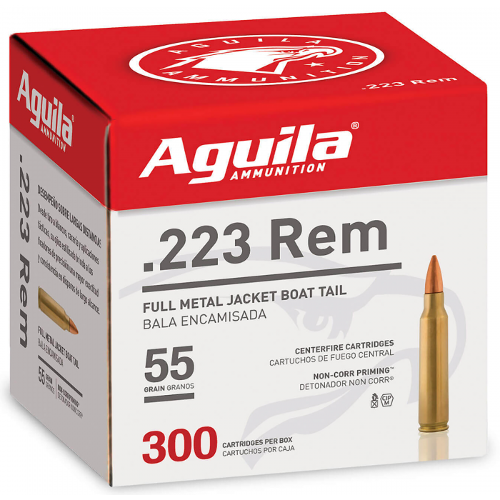 Aguila Bulk 223 Remington 55 Grain FMJ BT (Box)