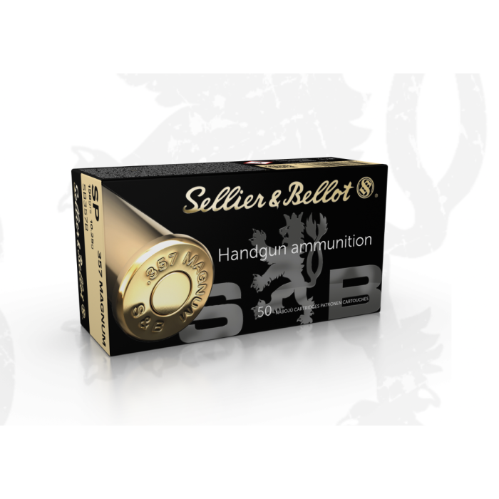Sellier &amp; Bellot 357 Magnum 158 Grain SP (Box)